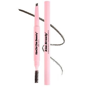 KimChi Chic Beauty Ash Brown Kim Browly Eyebrow Pencil- cool tone, dark brown